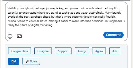 Generated Button Comment