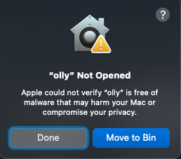 Security Warning