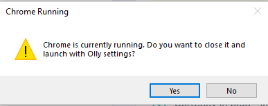 Chrome Running